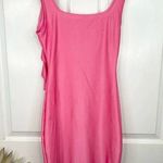 Lush Clothing LUSH Women's Pink Sleeveless Mini Dress Floral Detail Size S Party Photo 2