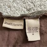 Ruff Hewn  Women’s Y2K Coquette Girl Babydoll V-Neck Top Lace Trim in Brown M Photo 6