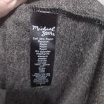 Michael Stars  Grey With Suede Accents Drape Cardigan Photo 5