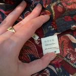 Doen Assam Dress Small — Altered Collar Red Photo 5