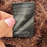 Anthropologie  Maeve Brown Y2K Eyelash Knit Sweater, Size XXS Photo 9