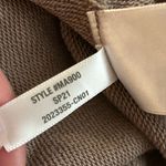 Madewell  (Re)sourced Cotton Swing Sweatshirt Telluride Stone Crewneck Size Large Photo 5