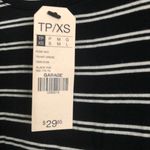 Garage NWT  Clothing‎ B&W striped t-shirt dress Photo 4