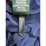 LRL Lauren Ralph Lauren Navy blue polyester/spandex dress Draped Sz 8 Photo 7