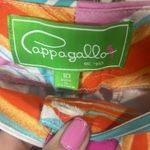 Pappagallo Pink Blue Orange White Capri Fun Surfboard Print European Sum… Size 10 Photo 2