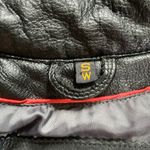 Harley Davidson Quilted Black Leather Biker Jacket Small Indie Sleaze Grunge 90s Photo 9