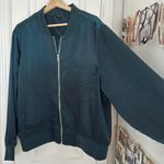 Universal Standard  satin bomber jacket Photo 4