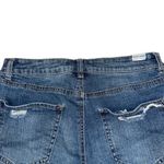 Almost Famous  Denim Shorts Distressed Ripped‎ Blue Jean Casual Size 9 Photo 7
