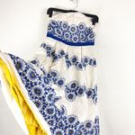 Anthropologie  Moulinette Soeurs Forget Me Not Midi Dress Size 2 Floral Vintage Photo 10