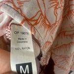 Maaji  Wonderland Dreams Red Floral Tunic Dress Beach Cover Up Photo 9