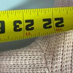 Pilcro Mixed Rib Sweatshirt Size Medium. Neutral Pink, Casual, School Boho Pink Photo 7