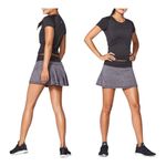 Lululemon  Circuit Breaker Skirt Regular Disperse Dusky Lavender Black‎ Size 8 Photo 3