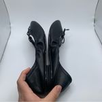 Karl Lagerfeld NWB  Paris Velma Ballet Flat black leather bow size US 11M EU 42 Photo 5