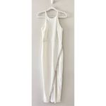 BCX  Gown Size‎ Medium White High Slit Sequin Trim Formal Dress Photo 1