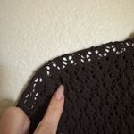 St. John Vintage  Bullocks Willshire Long Sleeve Knit Crochet Lace Maxi Dress Photo 2