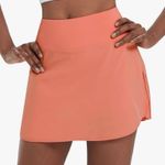 Baleaf Pleated Tennis Skort Womens XS Scorched Red Coral Athleisure Clean Girl Photo 1