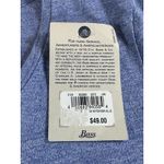 G.H. Bass & Co. Women’s Medium Top Blue Layered Hem Long Sleeve Cotton NWT Photo 6