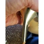 14th & Union  Londyn Strappy High Heeled Sandal - Gold - 7M Photo 5