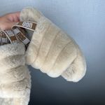 UGG  Fluff Yeah Size 6 Slide Slippers Tan Beige Women's Slides Comfort Sandals Photo 3