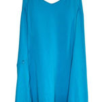 Title Nine  blue fit and flare work out dress built in bra size medium Photo 0