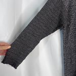 Fenini Gray Lagenlook Long Sleeve Vintage Two Tone Made in USA Top MD Size M Photo 4