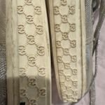 Gucci High Top Women’s Sneakers Tennis Shoes Metallic Silver Logo Size 39 9 Photo 5