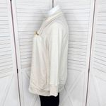 Ralph Lauren LRL Lauren Jeans Southwestern Applique Cardigan Jacket Cream Petite Large Photo 3