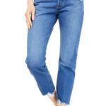 Levi's NWT Levi’s Premium 501 Crop Distressed Raw Hem Jean Photo 2