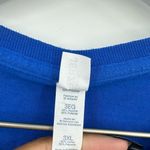 New York Mets Bleach Splatter V Neck Short Sleeve Shirt Size 3XL Photo 3