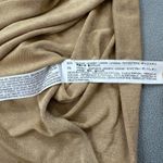 NWT Zara Trafaluc Mini Dress Women Size S Tan Brown Eagle Embroidered Sleeveless Photo 5