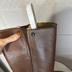 Bussola Trapani Knee High Riding Boots EU 39 8.5 brown Leather Photo 7