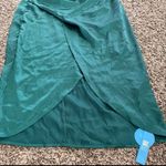 Cupshe one shoulder satin dress Large NWT Photo 2