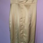 Lavish Lice NEW Lavish Alice 4 Midi Cocktail Dress Cream Ruched Cowl Neckline Photo 7