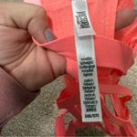 Victoria's Secret Victorias Sport Incredibly Lightweight Mesh Sports Bra Coral Salmon Strappy 34B Photo 2