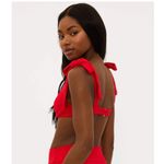 Beach Riot Blair Top in Cherry Terry Size Medium Photo 1