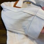 Graeme Black Vintage Jacket Blazer Cream Bone Leather Trim Tan M Coastal Career Size M Photo 8