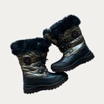 Cougar Canada Faux Fur Quilted Winter Boots Gold Size 6 Photo 0