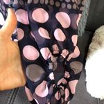 Romeo + Juliet Couture Polkadot Sheer Top Size S Photo 4