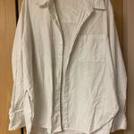 Reformation  Will Oversized Button Up Shirt Photo 1