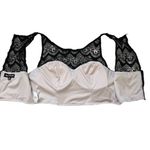 Sequin Hearts Black Lace Crop Top Sleeveless Party‎ Tank Blouse Sexy Festival Size 15 Jr Photo 8