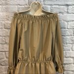 Tularosa NWT Falon Off the Shoulder Taupe Dress Photo 4