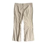 BCBGMAXAZRIA women’s size medium wide leg linen blend drawstring pants  Photo 2