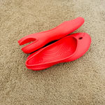 Crocs Women’s Olivia II Slingback Slip-On Flats Coral Pink Shoes Size 7 Photo 5