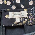 Philosophy  Womens‎ Floral Pencil Skirt Career Wear High Waist Stretch Size 10 Photo 1