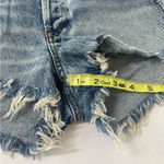 AGOLDE  Parker Cut Off Shorts in Rock Steady Size 25 Photo 10