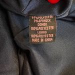 AQUA Formal Navy Satin Ruffle Open Back Dress size 12 Photo 7