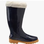 Sporto  Nova Sweater Waterproof Rainboots Navy & White Photo 4