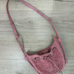 Free People  Vintage Pink Cabana Crossbody Bag Photo 0