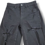 American Eagle  The Dream Jean Highest Rise Jegging Jeans Size 2 W25"xL28" Black Denim  Photo 3