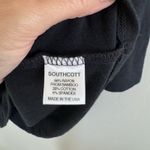 Southcott Woman’s Black Mini Dress Size 0 Small Lace Up V Photo 4